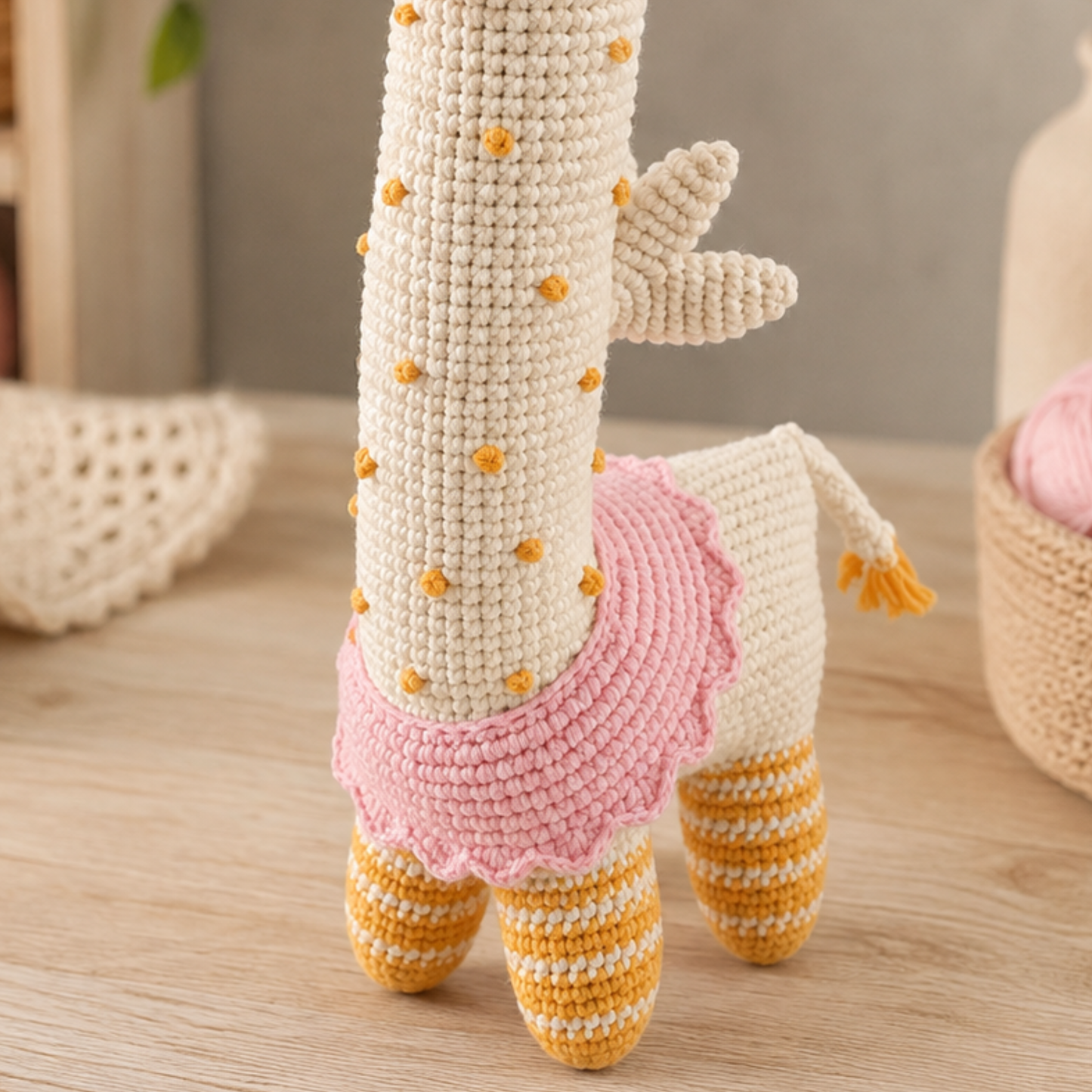 Crochet Daisy the Giraffe Amigurumi Pattern