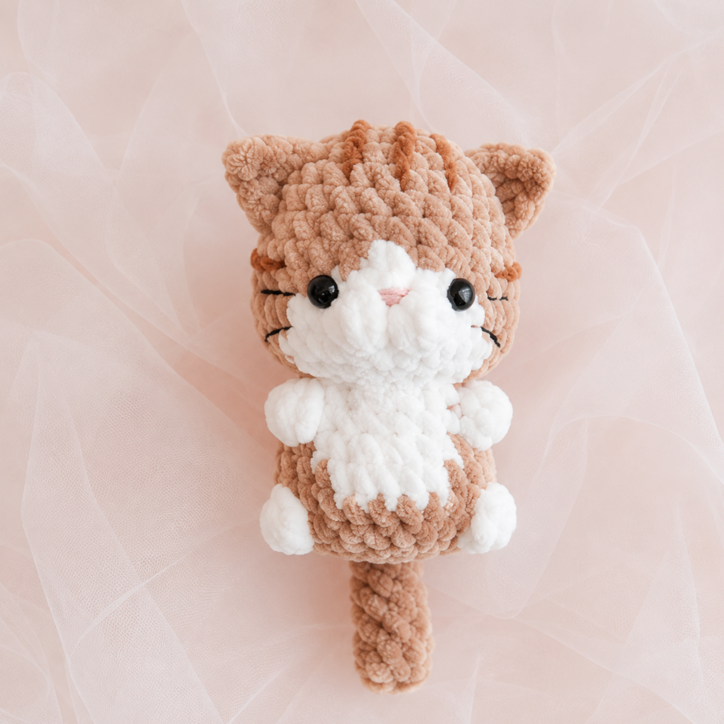 Crochet No Sew Baby Cat Bundle Pattern (4 Kitty Designs)