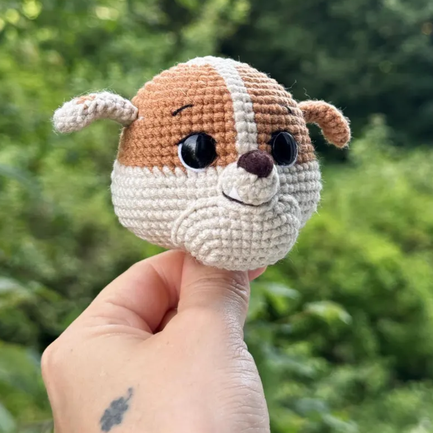 Crochet Rubble Pattern (Paw Patrol Amigurumi)