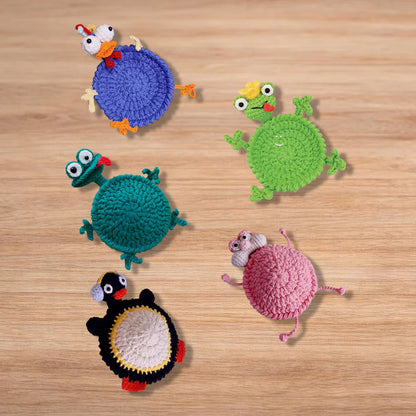 18 in 1 Animal Crochet Coaster Patterns