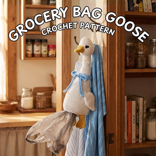 Crochet Grocery Bag Goose Pattern