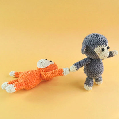 5in1 Viral Punch Monkey Bundle Crochet Pattern