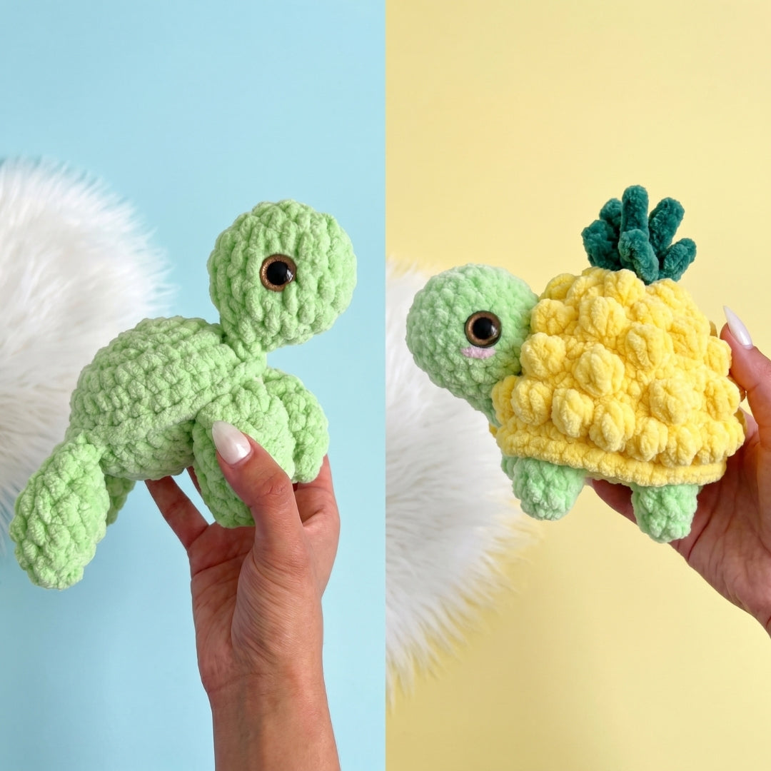 15-in-1 Land Turtle Dress Up Crochet Pattern Bundle