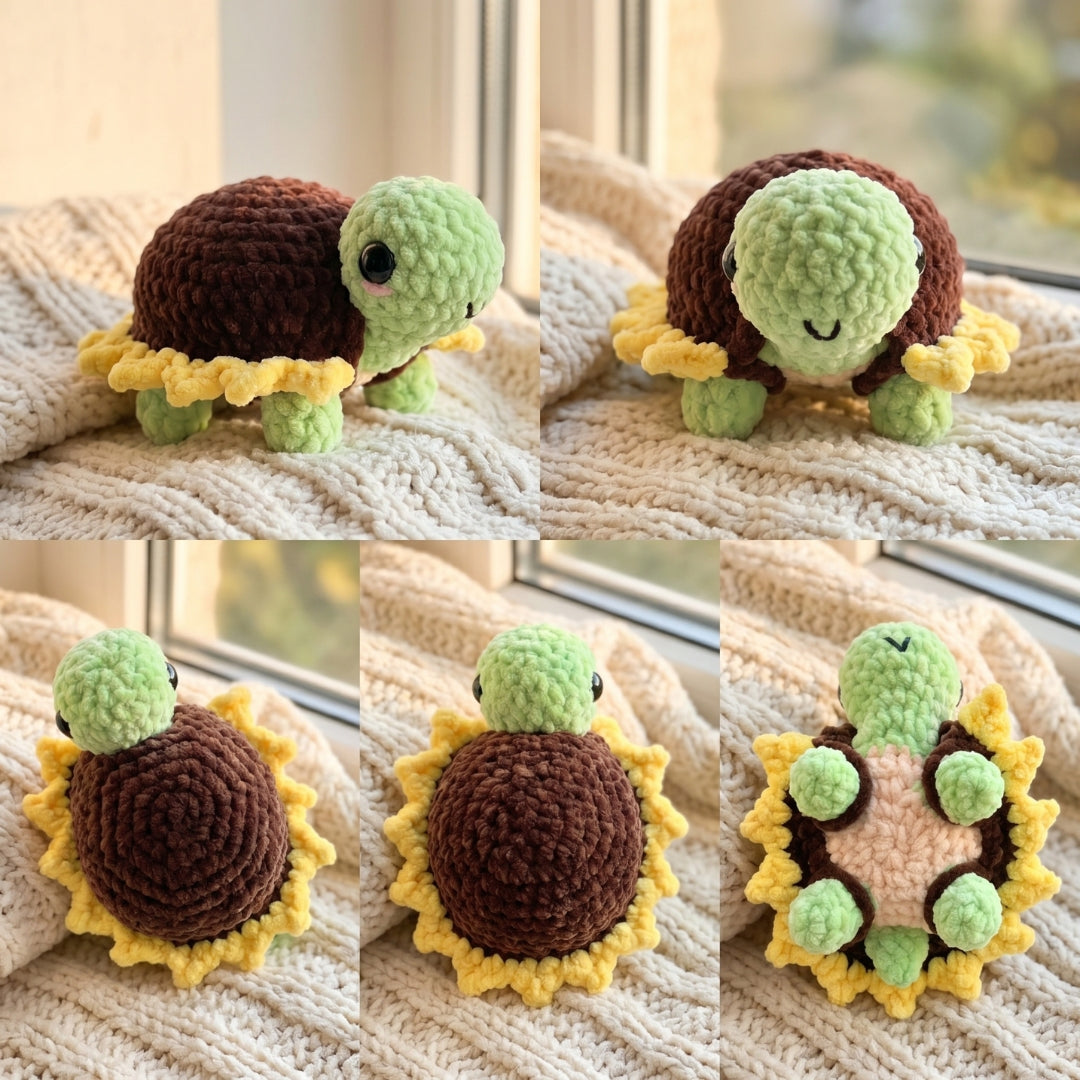15-in-1 Land Turtle Dress Up Crochet Pattern Bundle