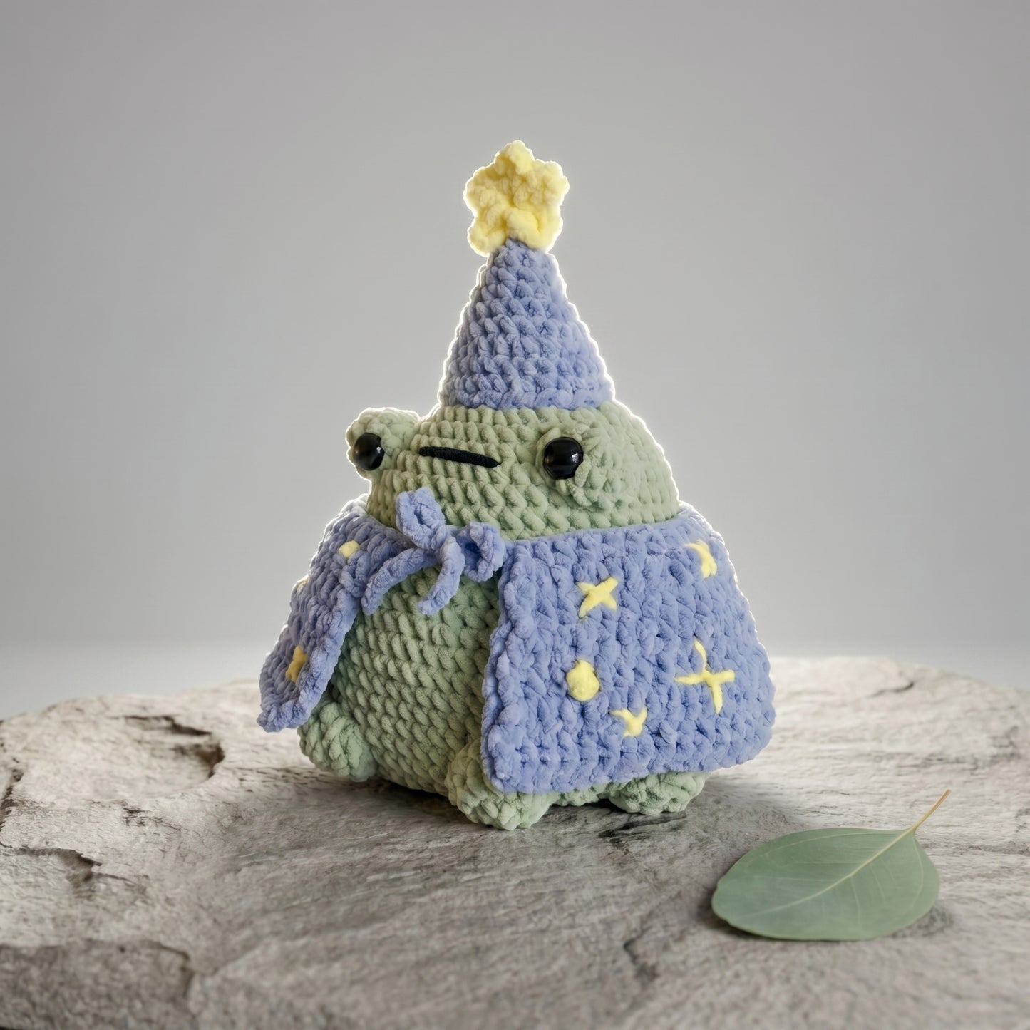 Crochet Jumbo Wizard Frog Pattern