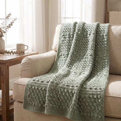 Crochet Field and Forest Throw Pattern
