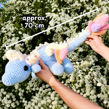 Crochet Air Dragon Amigurumi Pattern
