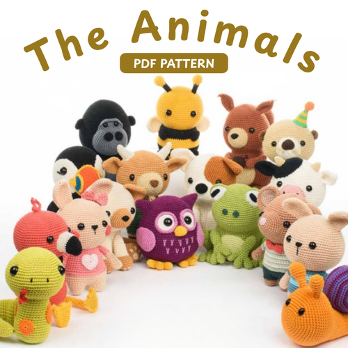 Amigurumi Made Easy: 16 Straightforward Animal Crochet Patterns
