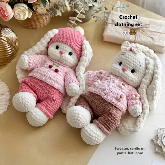 Crochet Bunny Bella + Outfit | 2 Patterns in 1