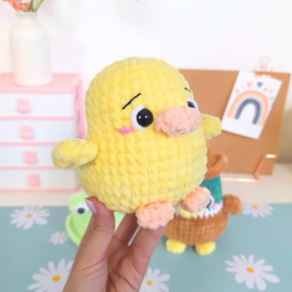 Crochet Duck and Mallard Amigurumi Pattern (2-in-1 with 4 Hat Styles)