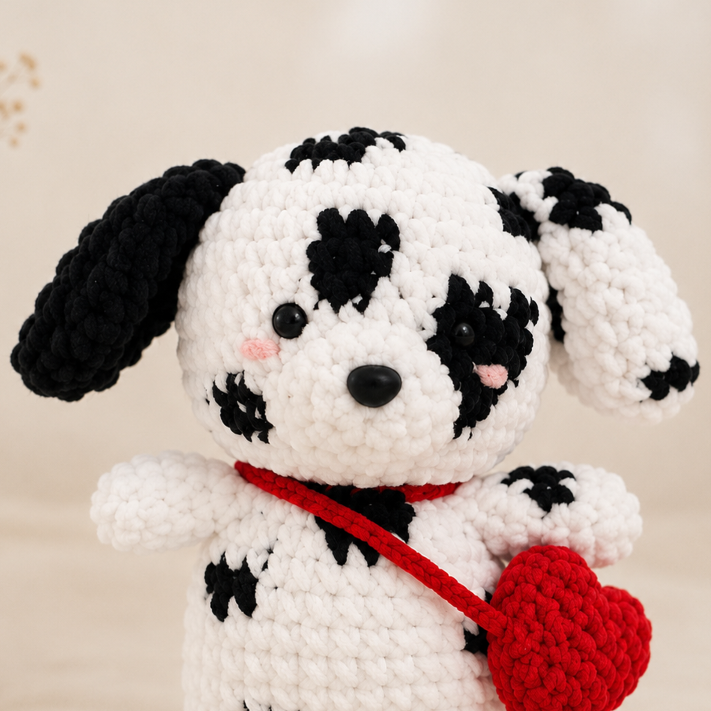 Crochet Dalmatian the Dog Amigurumi Pattern