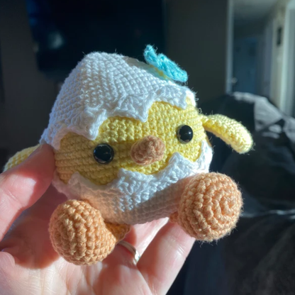 Crochet Easter Minis Pattern (Bunny, Chick, and Sheep)