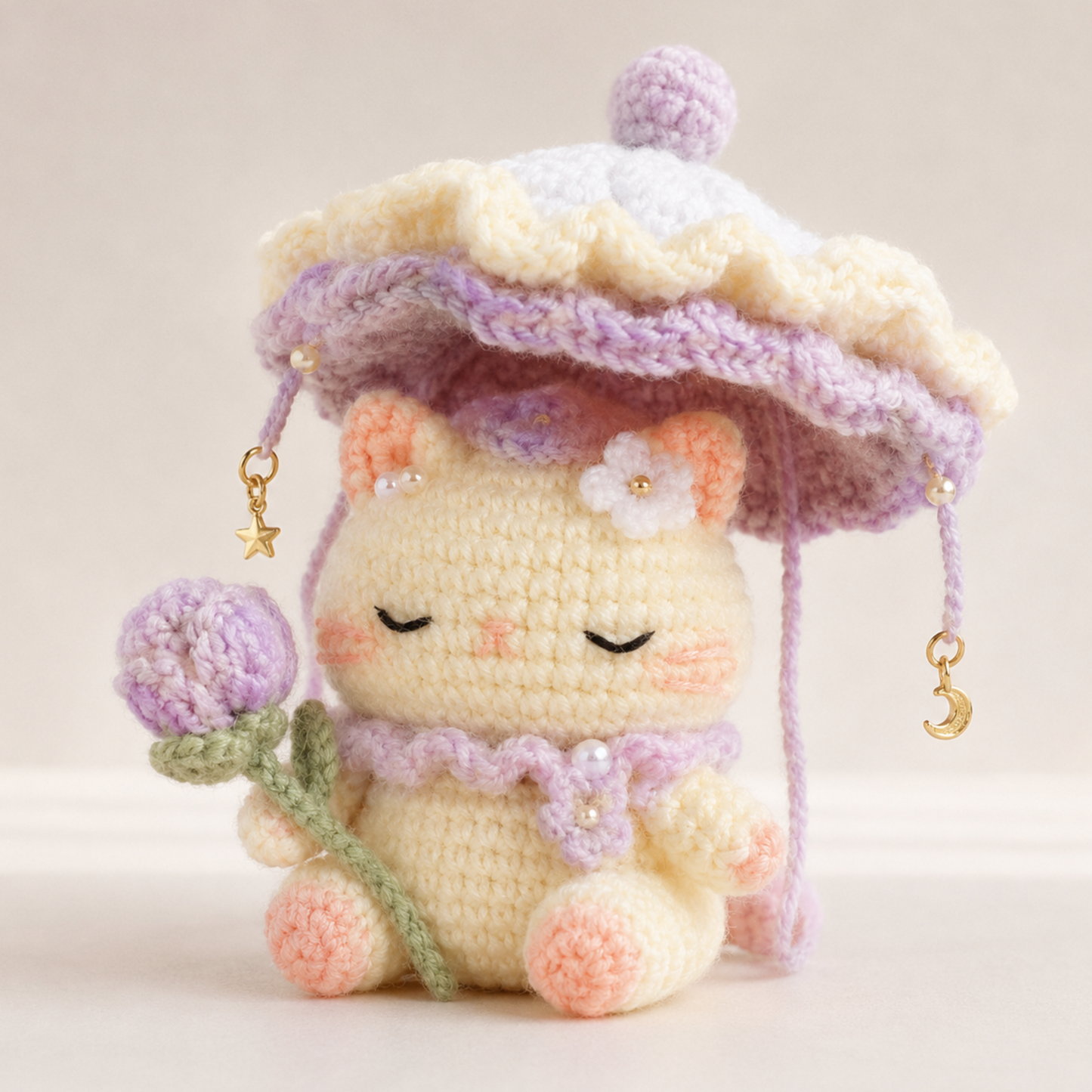 Crochet Eeepy Cat Cozy Loaf Cat Pattern