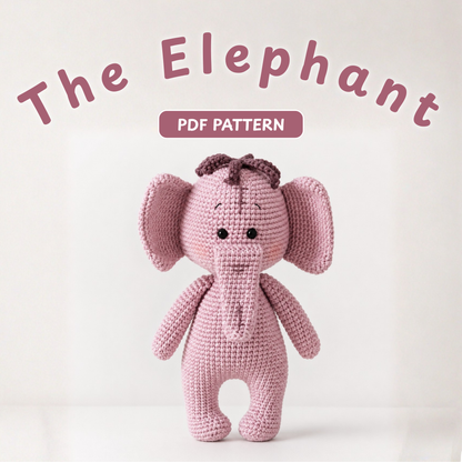 Crochet Lumpy the Heffalump Pattern