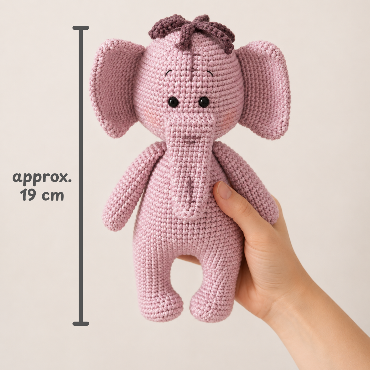 Crochet Lumpy the Heffalump Pattern