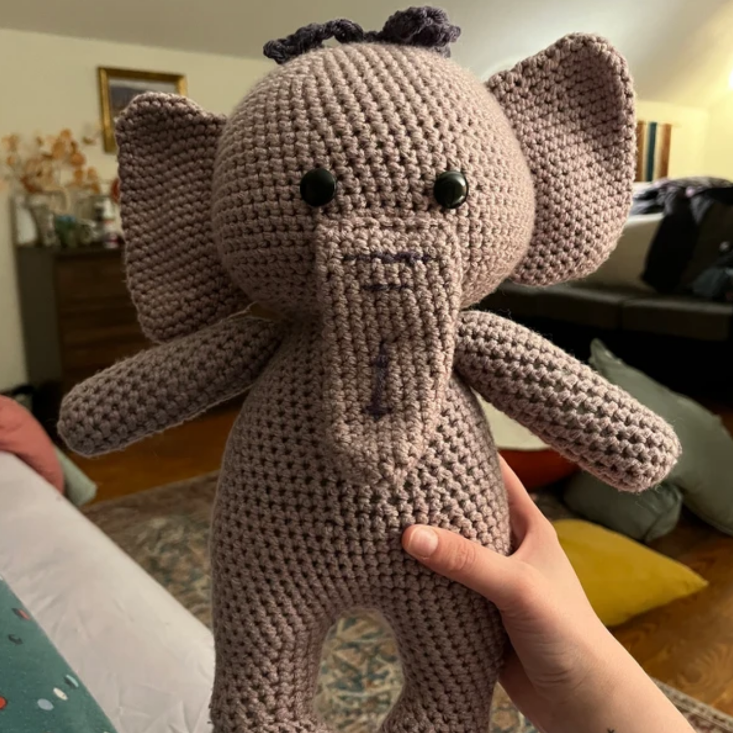 Crochet Lumpy the Heffalump Pattern
