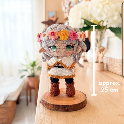 Crochet Elf Mage Amigurumi Pattern