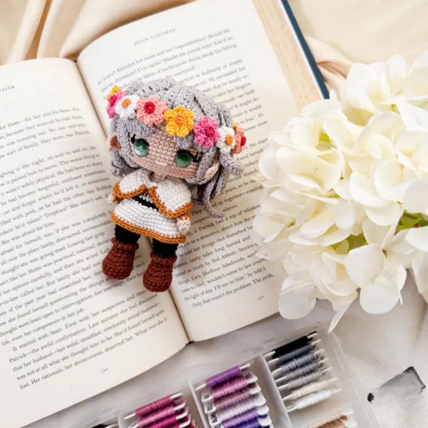 Crochet Elf Mage Amigurumi Pattern