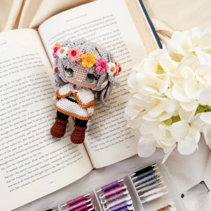 Crochet Elf Mage Amigurumi Pattern