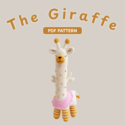 Crochet Daisy the Giraffe Amigurumi Pattern