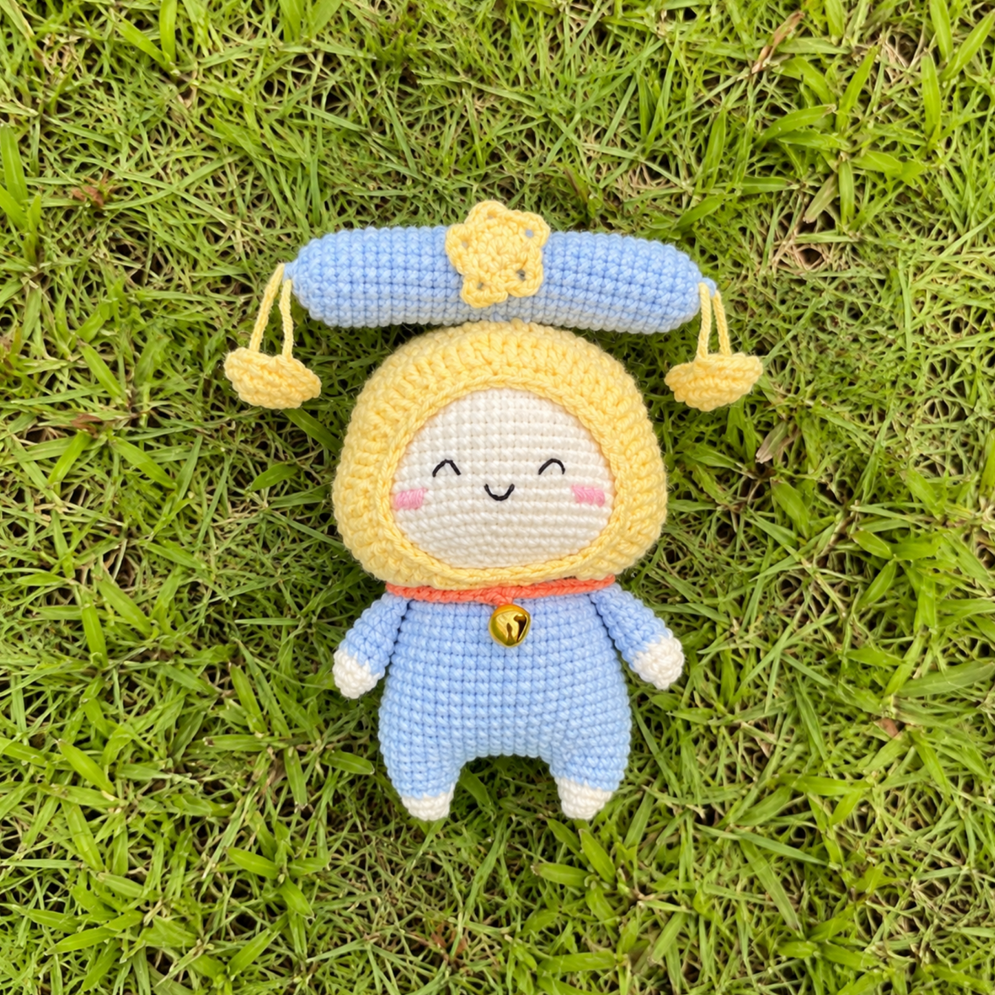 Crochet Libra Zodiac Keychain Pattern