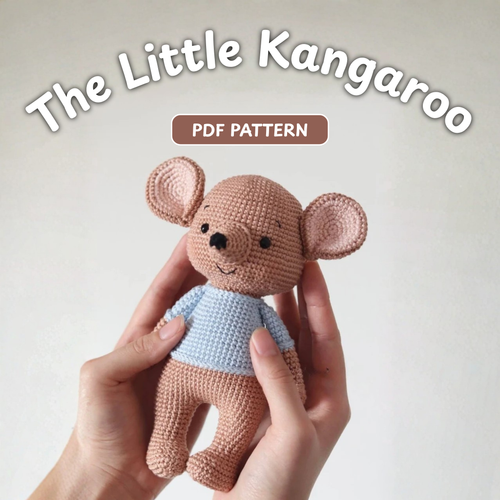 Crochet Little Kangaroo Amigurumi Pattern