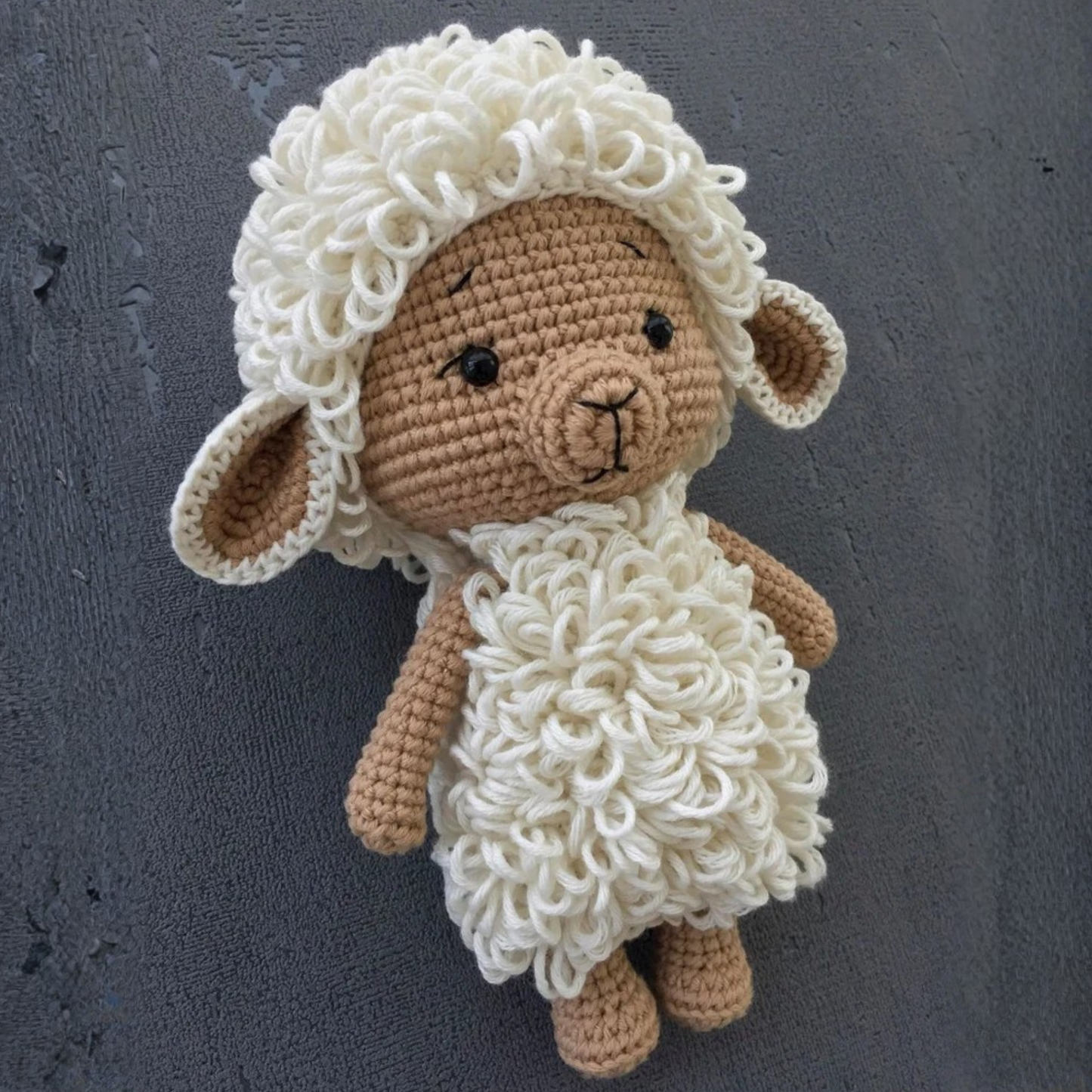Crochet Lamb Pattern (Milky)