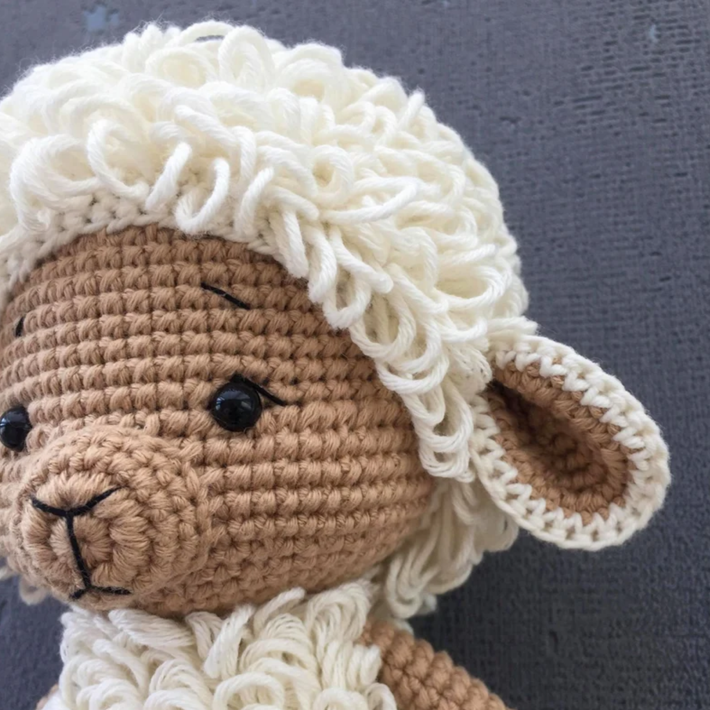 Crochet Lamb Pattern (Milky)