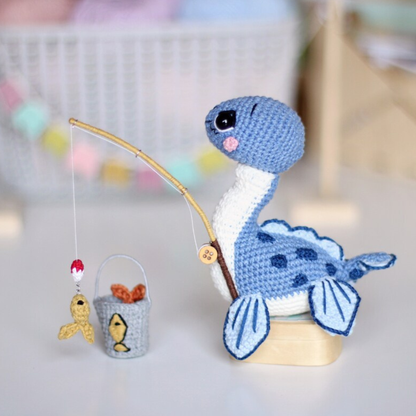 Crochet Plesiosaurus (Nessie) Amigurumi Pattern