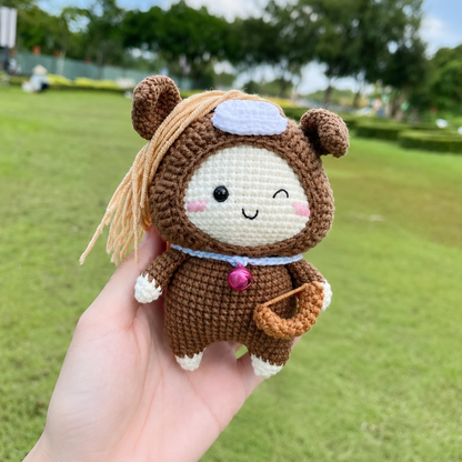 Crochet Sagittarius Zodiac Doll Amigurumi Pattern