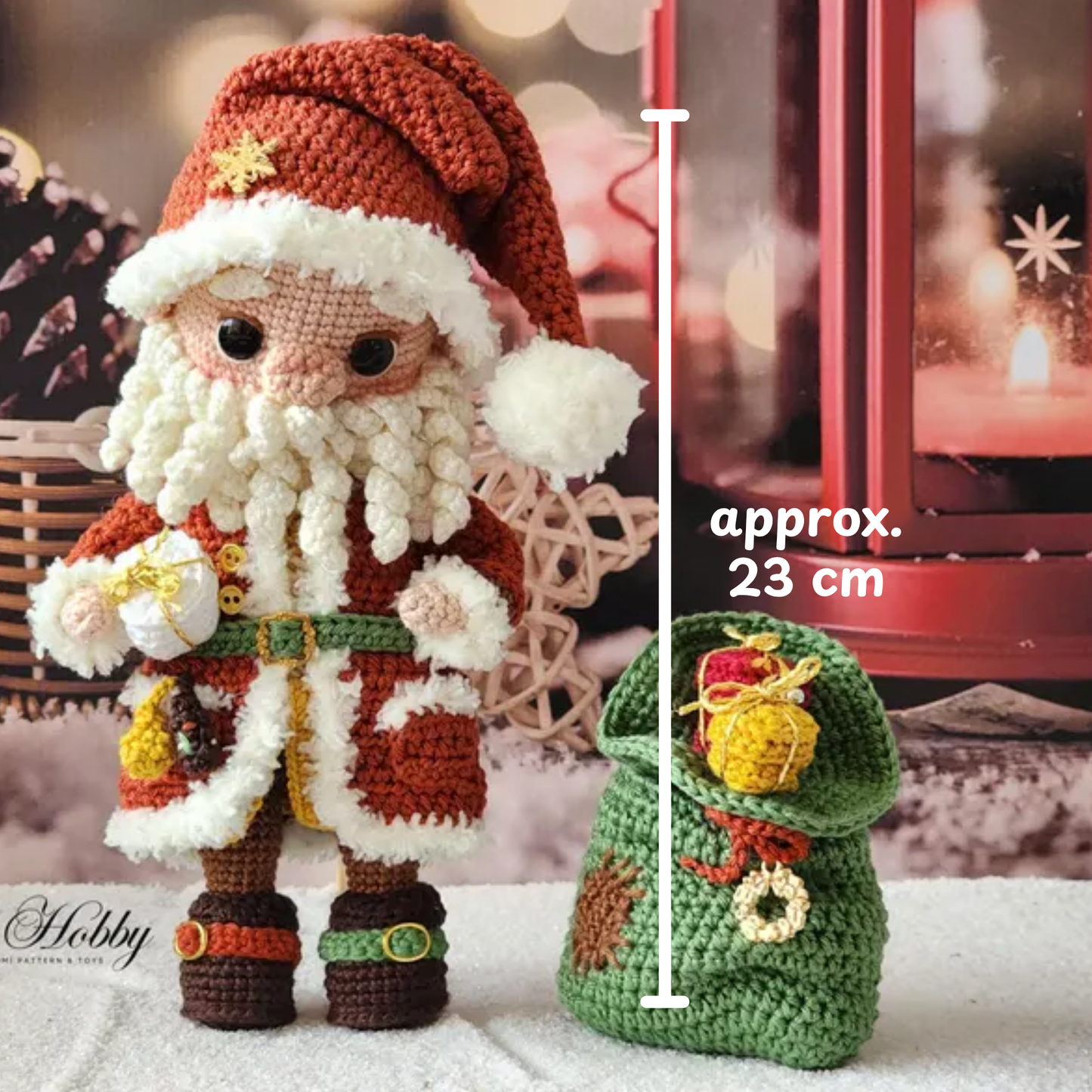 Crochet Santa Bram Amigurumi Pattern