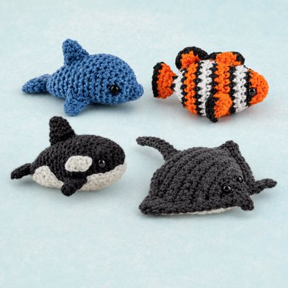 Mini Amigurumi Ocean: 26 Tiny Sea Creatures to Crochet