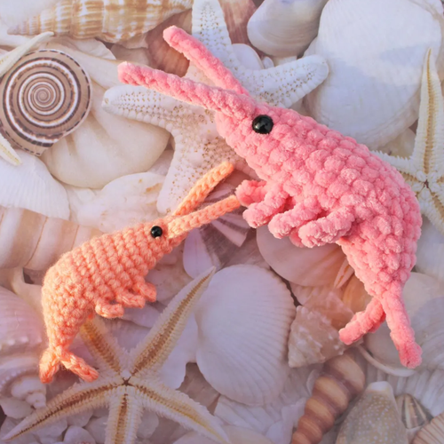Crochet Shrimp Amigurumi Pattern