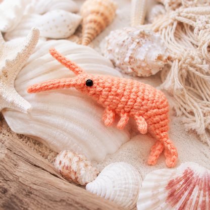Crochet Shrimp Amigurumi Pattern