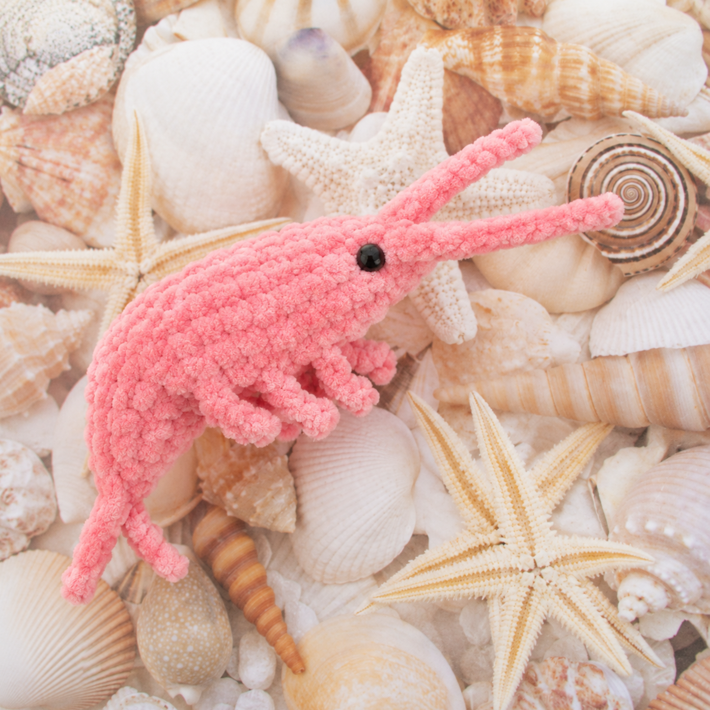 Crochet Shrimp Amigurumi Pattern