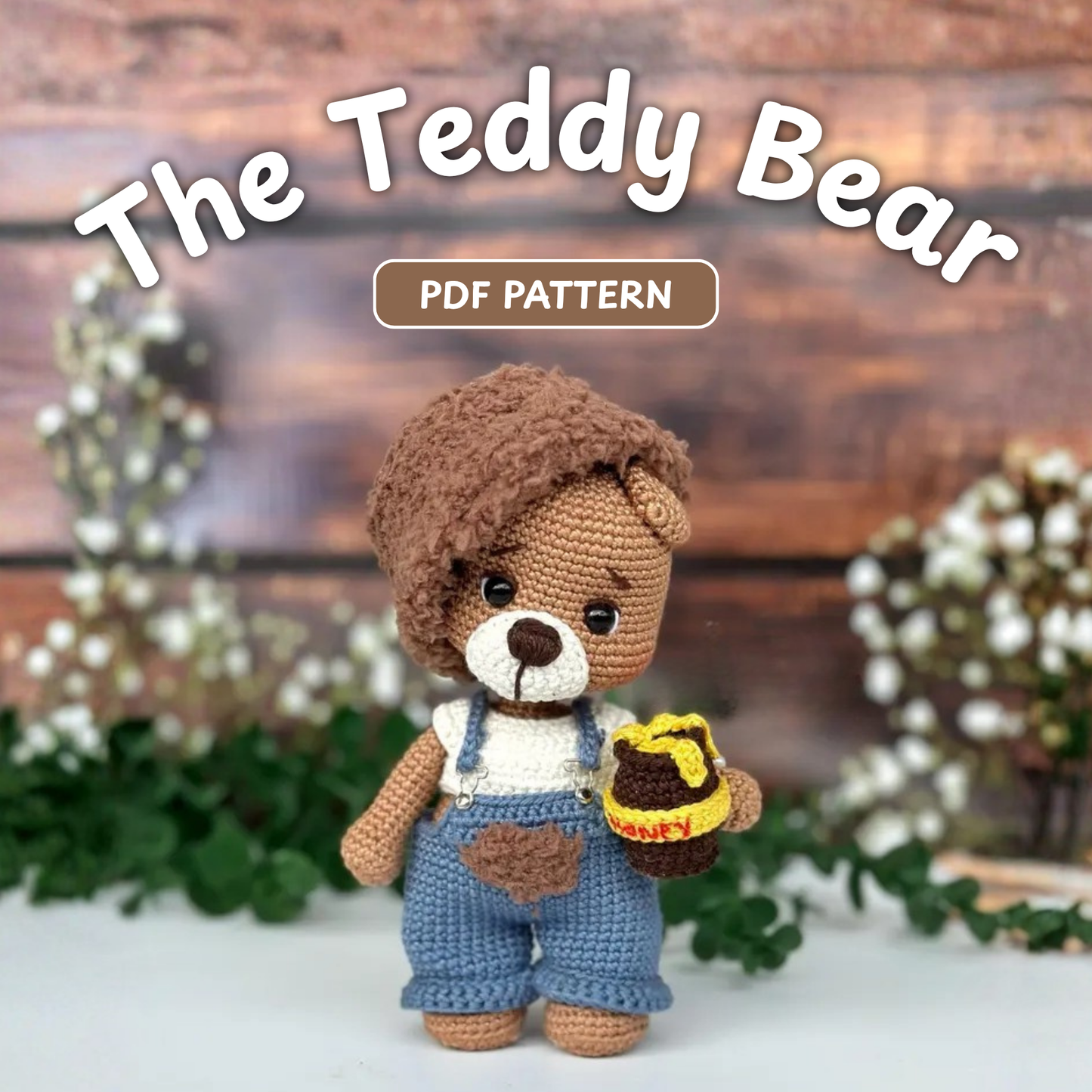 Crochet Teddy Bear Amigurumi Pattern