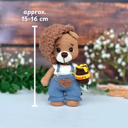 Crochet Teddy Bear Amigurumi Pattern