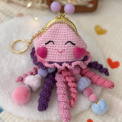 7 in 1 Wallets Keychain Crochet Pattern