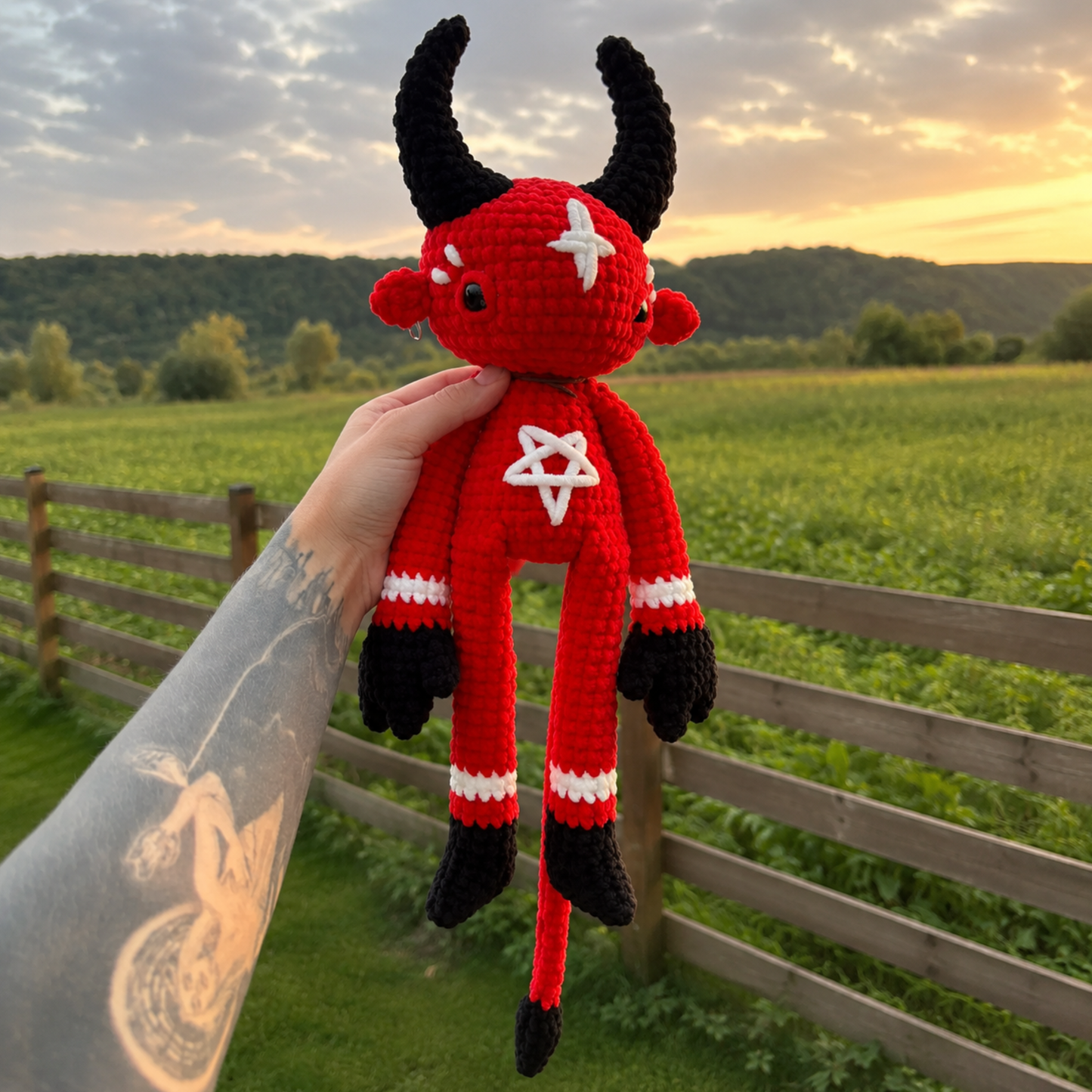 Crochet Big Demon Pattern
