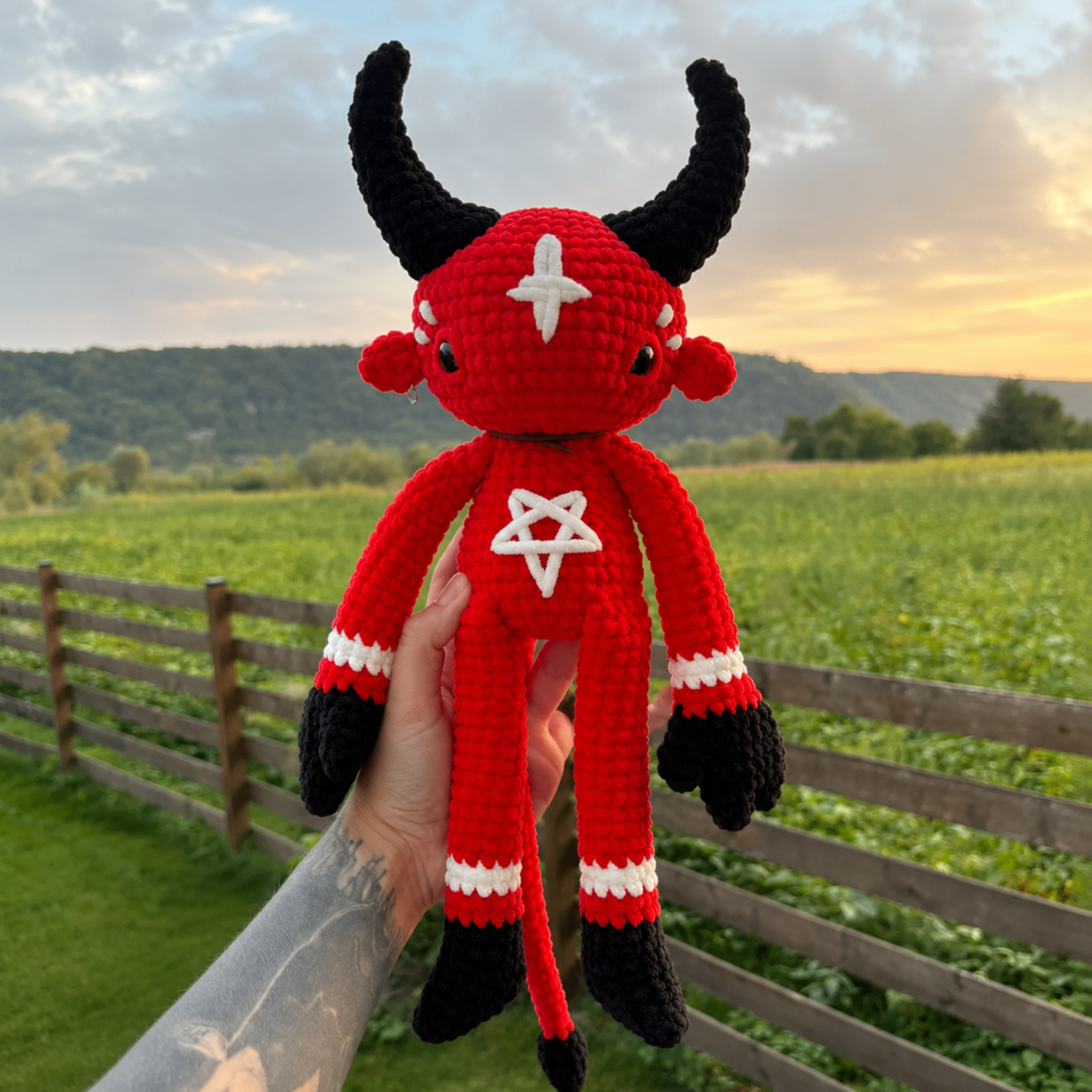 Crochet Big Demon Pattern