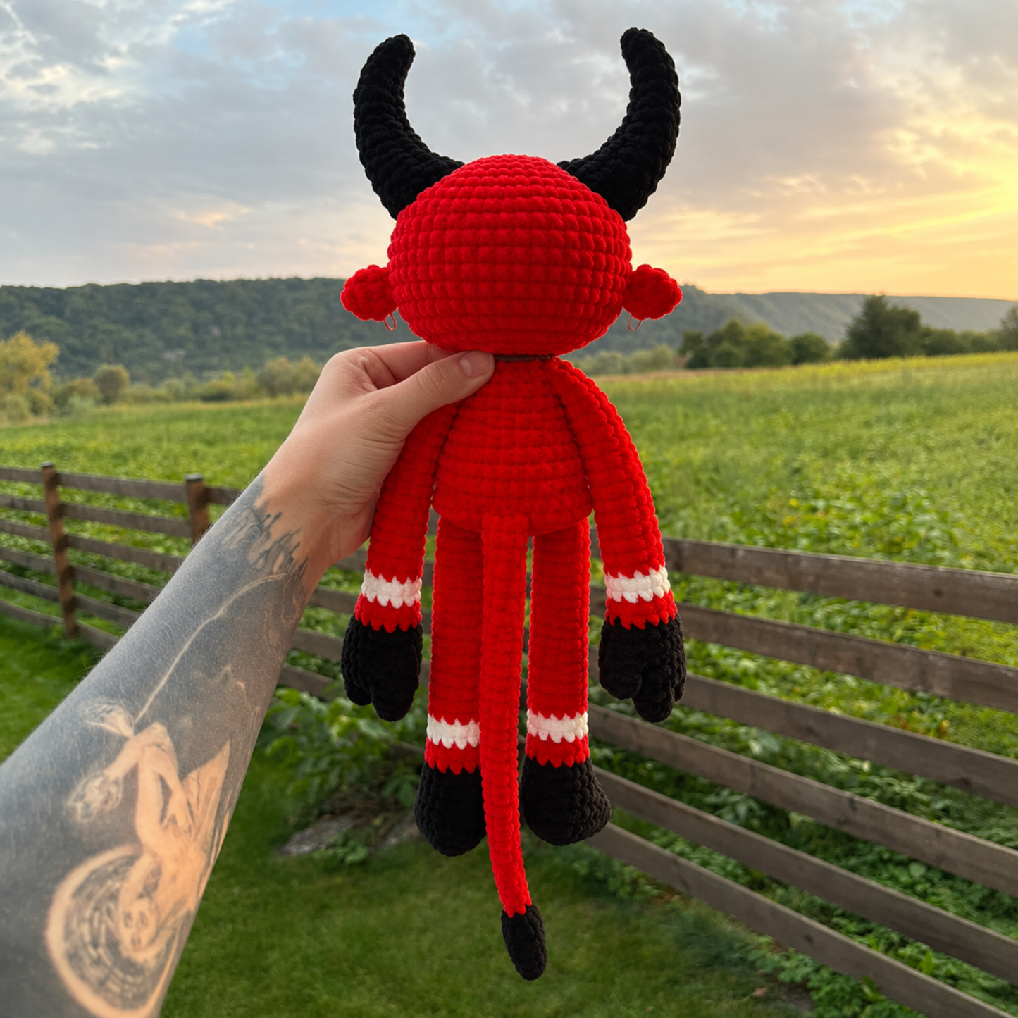 Crochet Big Demon Pattern