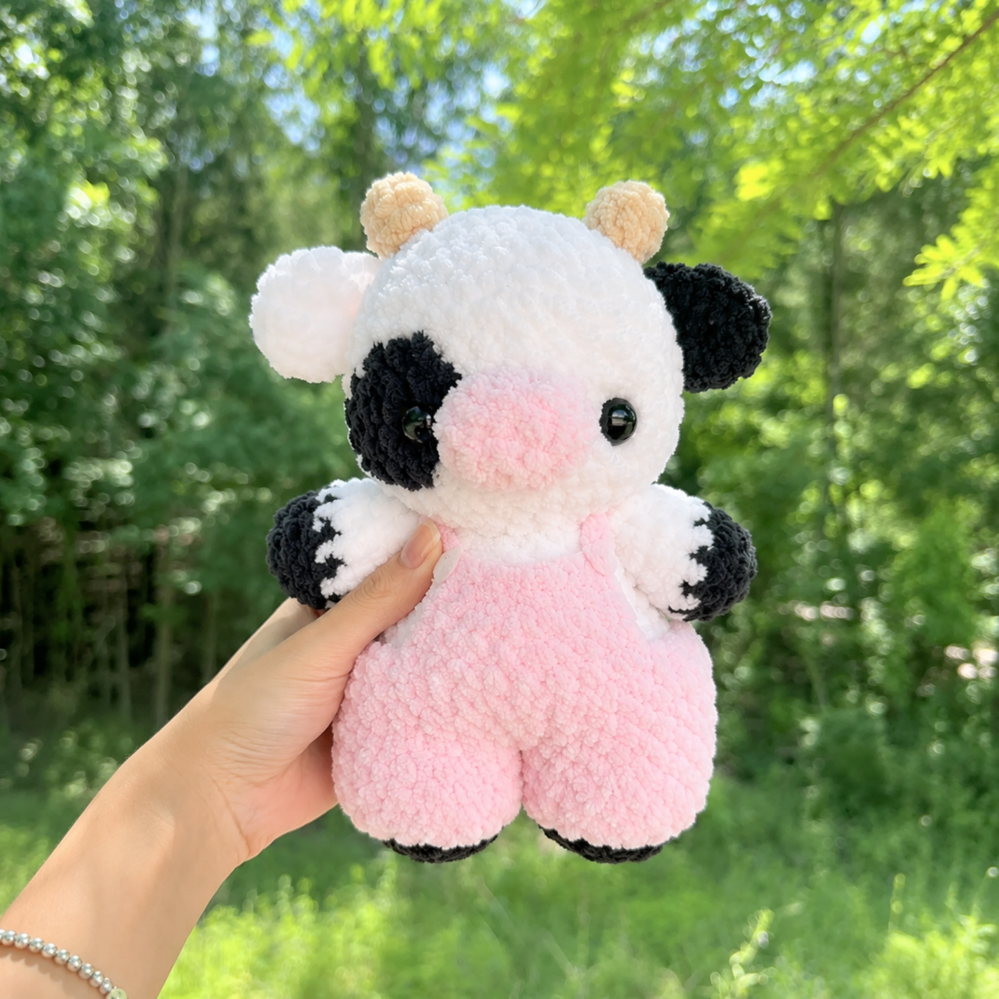 Crochet Baby Cow in Clothing Pattern Bundle (10 in 1)