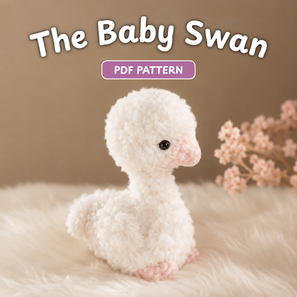 Crochet Baby Swan Pattern