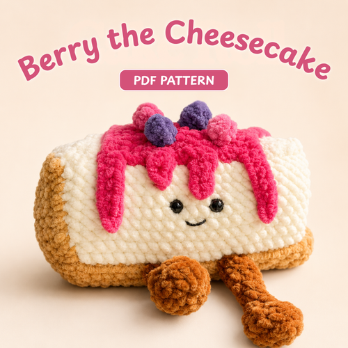 Crochet Berry the Cheesecake Pattern