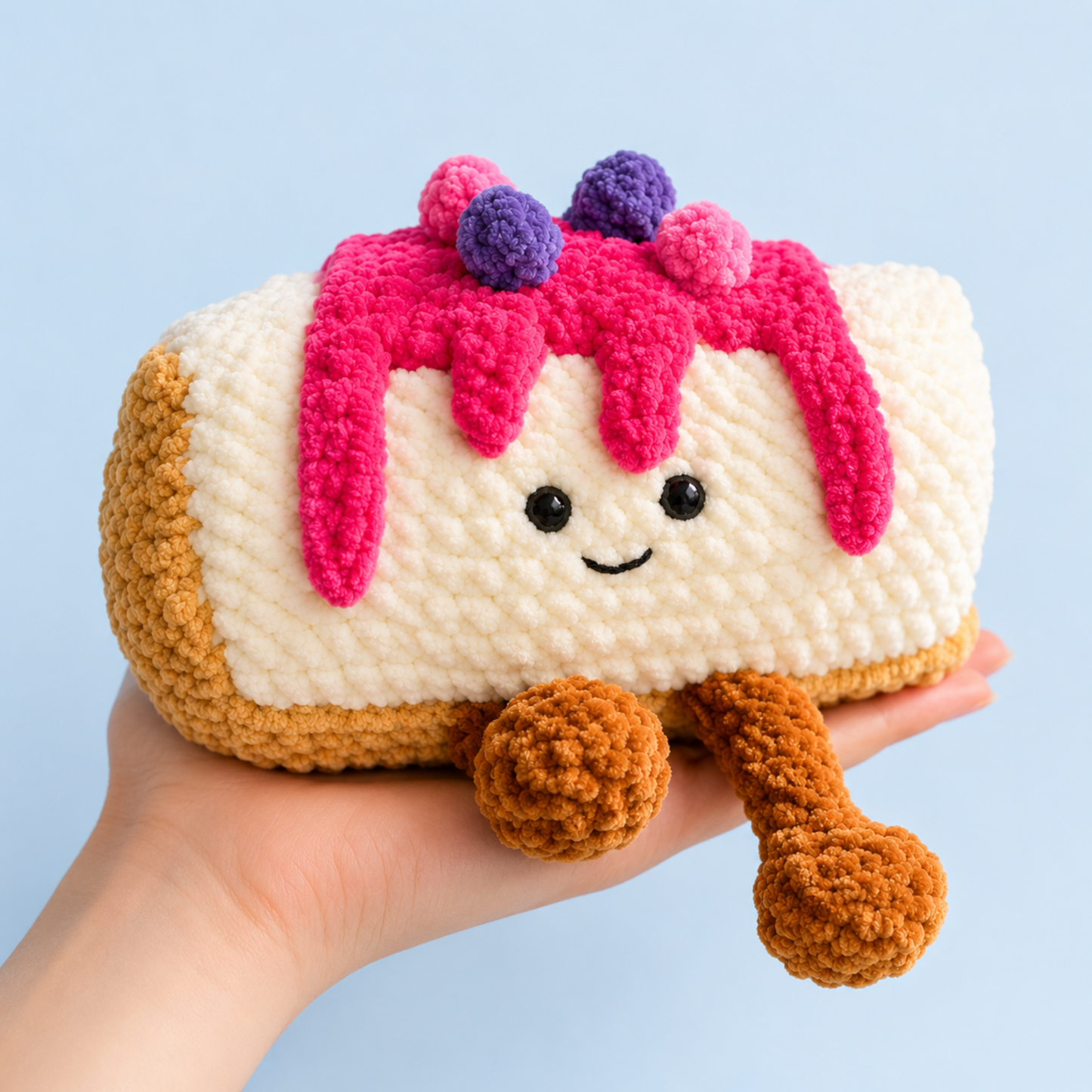 Crochet Berry the Cheesecake Pattern
