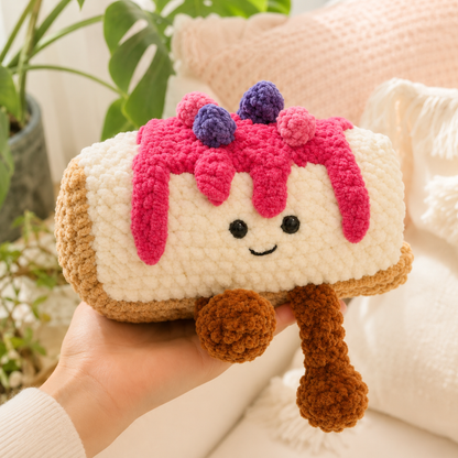 Crochet Berry the Cheesecake Pattern