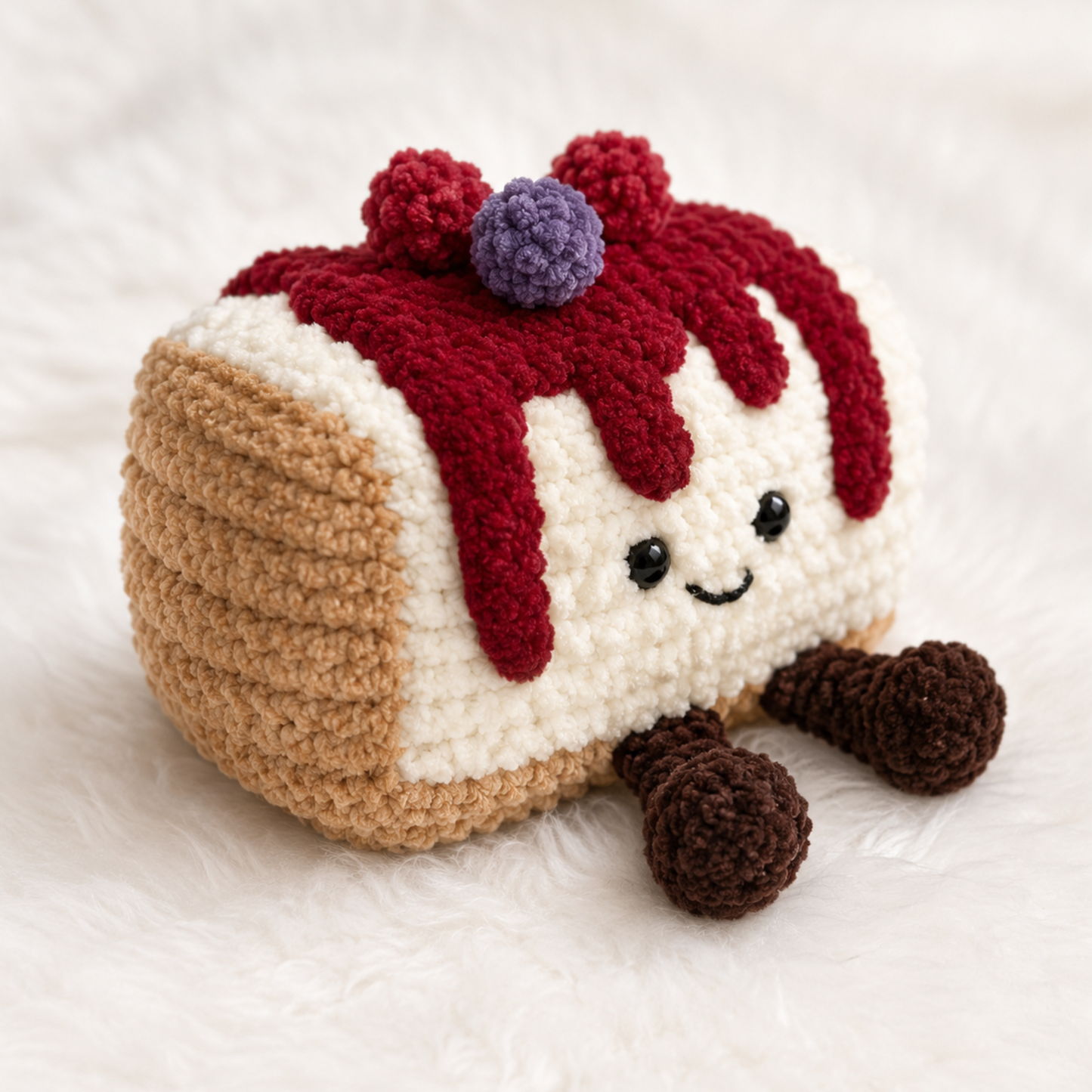 Crochet Berry the Cheesecake Pattern