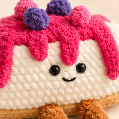 Crochet Berry the Cheesecake Pattern