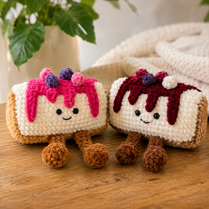 Crochet Berry the Cheesecake Pattern