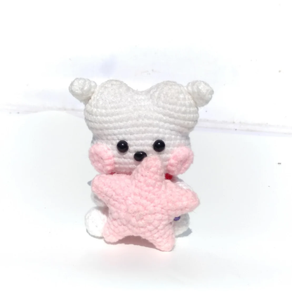 Crochet BT21 Chubby Amigurumi Pattern (Chimmy, Cooky, Koya, Shooky, RJ, Mang &amp; Tata | 7 Characters in One)